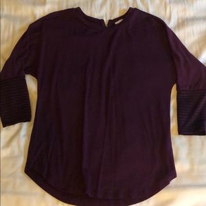 Purple blouse shirt